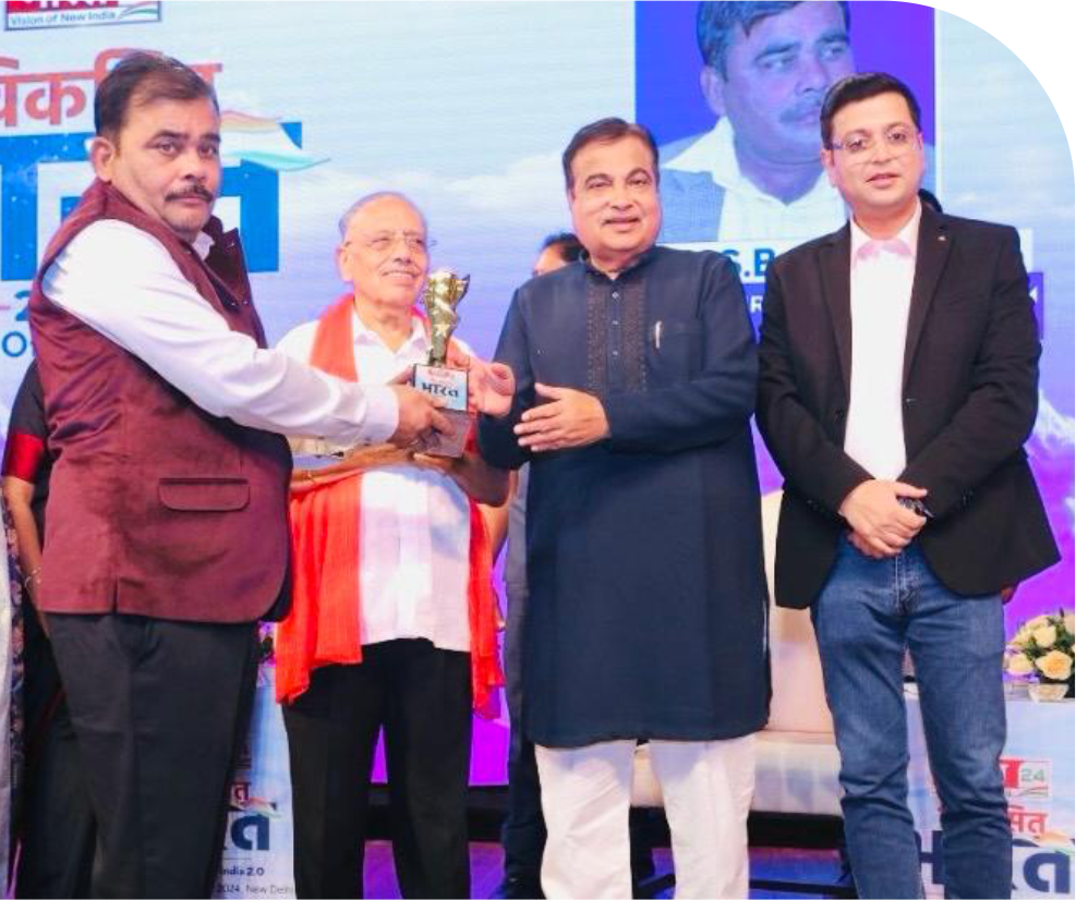 Recognition at Bharat 24 Vikas Nagar New Delhi
