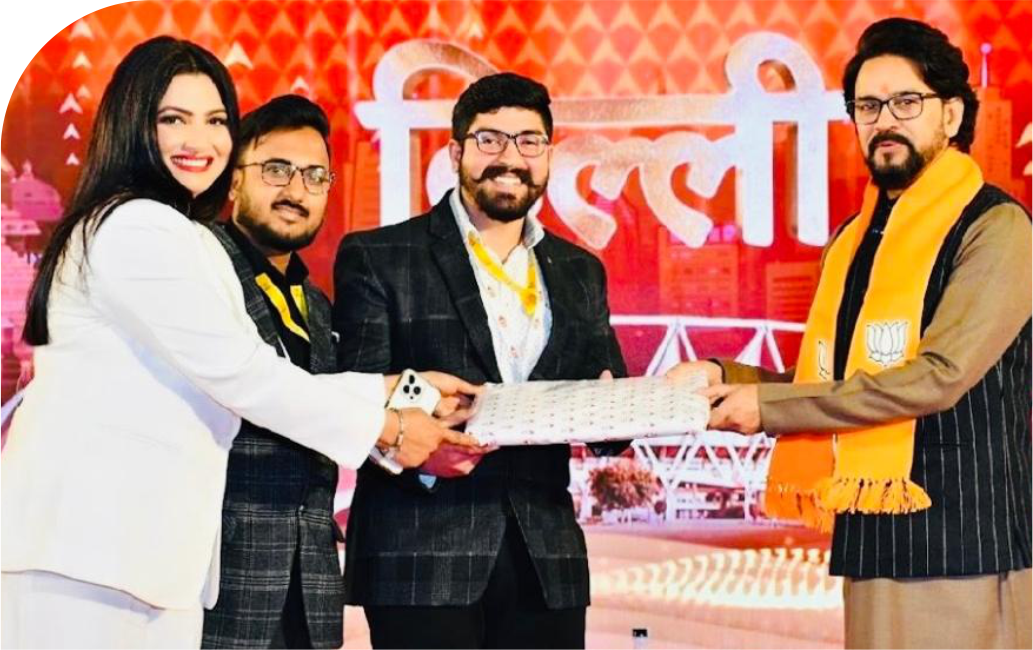 Recognition at ABP News Shikhar Sammelan Delhi